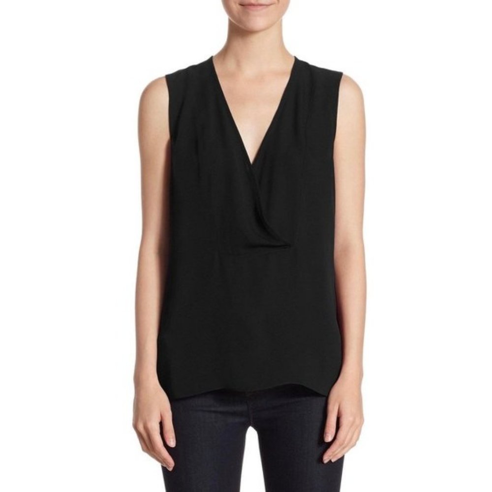 Theory Black Sleeveless Tank Top
